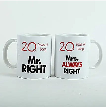 Always Right Couple Mugs